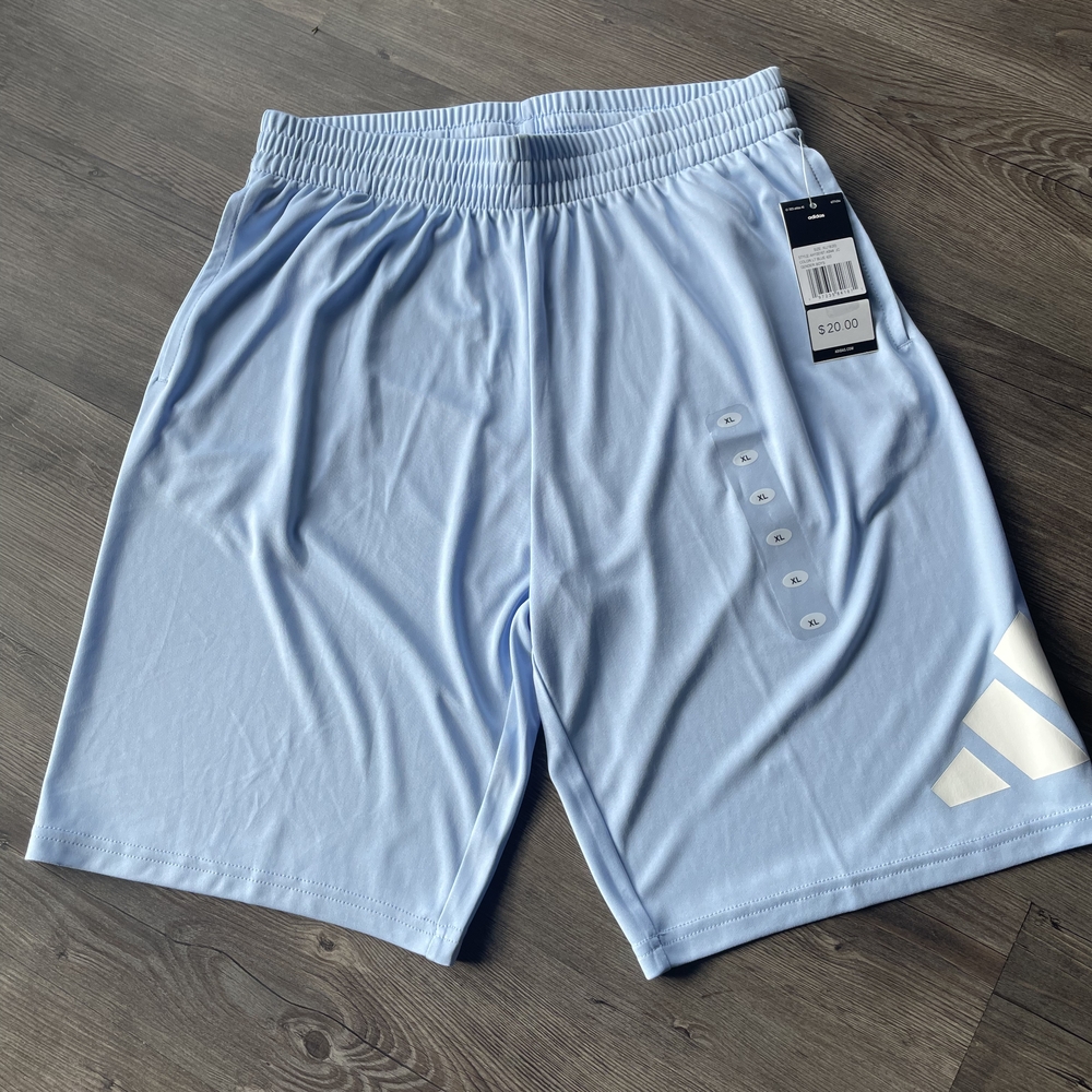 Adidas Light Blue Kids' Shorts